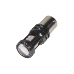 LED autožiarovka BA15s / 12-24V - červená 15xSMD LED (2ks)
