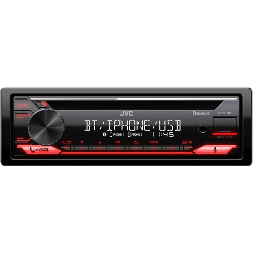 Rádio do auta 1DIN s CD prehrávačom a Bluetooth rozhraním JVC