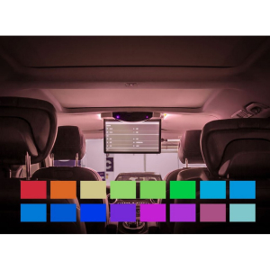 Podsvietenie stropného LCD monitora 12-24V  do auta