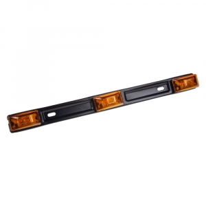Bočné obrysové svetlo LED 12/ 24V - oranžové (360x31mm)