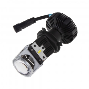 LENS LED autožárovky H4 - bílé 2x LED čip G-XP x3/9-32V/5000lm (2ks)