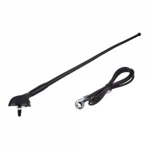Strešná autoanténa - univerzálna / M5 / nastaviteľný uhol 0-90°  (35cm)