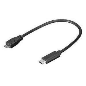 Káblová redukcia - USB-C / microUSB pre montáž DVRB s microUSB do vozidiel Škoda