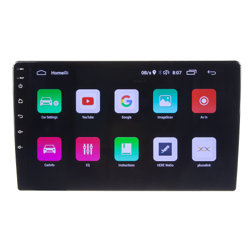 Ovládanie multimediálneho autorádia s 10,1" LCD, Android 10.0, Wi-Fi, GPS, Mirror link, Bluetooth, 2x USB