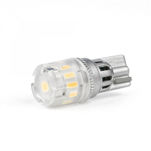 LED autožiarovka 12V / W5W / T10 - biela 12x SMD LED 4014 + 1x SMD LED 3030 CANBUS (2ks)