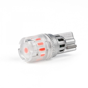 LED autožiarovka 12V / W5W / T10 - červená 13xSMD (2ks)