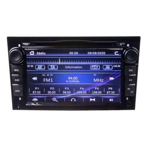 Autorádio pre Opel 2004-2010 s 7" LCD, GPS, ČESKÉ MENU