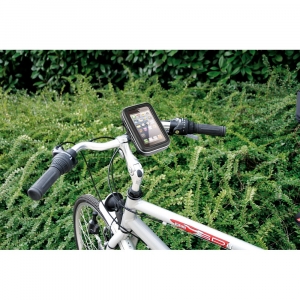 Používanie držiaka mobilný telefón na motorku alebo bicykel EVO FIT-1