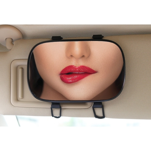 Kozmetické prídavne zrkadlo do auta