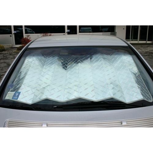 Použitie ochrannej clony na sklo auta