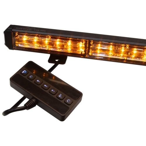 Ovládanie vodeodolnej LED aleje (IP66) 12V, 48x LED 3W, oranžová 1002mm, R65 
