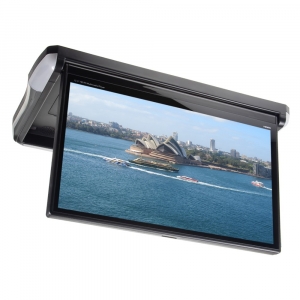 Stropní monitor 13,3" LCD - černý / OS Android / HDMI / USB / dálkové ovládání se snímačem pohybu
