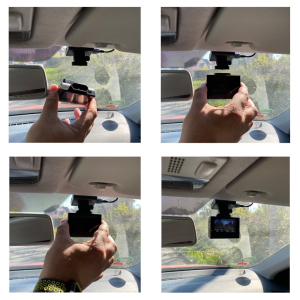Montáž 4K kamery do auta s GPS, WIFI a českým menu