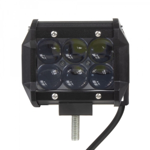 LED pracovné svetlo - 6x 3W LED / 12-24V (95x80x65mm)