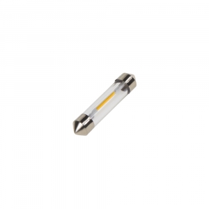 LED sulfid SV8,5 / 36mm / 12V - teplá biela 2x LED čip COB filament (2ks)
