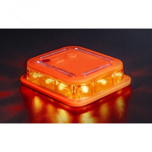 Svietivosť oranžových LED inteligentných výstražných svetiel