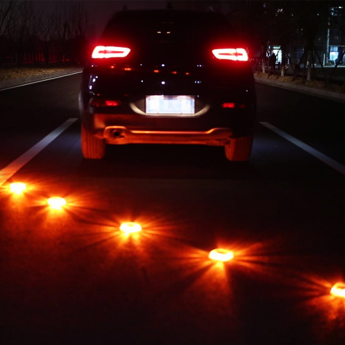 Použitie oranžových LED inteligentných výstražných svetiel