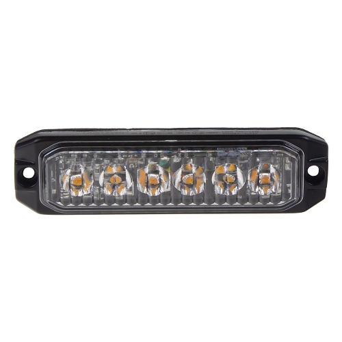 PROFI SLIM výstražné LED svetlo vonkajšie, oranžove, 12-24V, ECE R65 