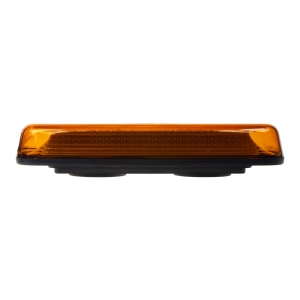 LED rampa 12/24V - 84x 0,5W LED oranžová ECE R65/R10 magnetická (304x157x59mm)