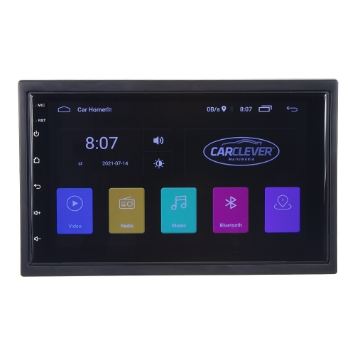 Menu 2DIN autorádia s 7" LCD, Android 10, WI-FI, GPS, Mirror link, Bluetooth, 2x USB