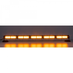 5-prvková oranžová svetelná LED rampa