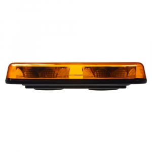 LED rampa 12/24V - oranžová 20x0,5W LED ECE R65 R10 s magnetom (304x157x59mm)