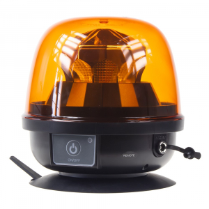 Nabíjecí oranžový LED maják s magnetem ECER