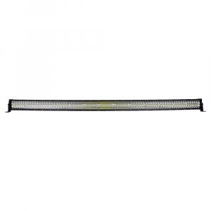 LED svetelná rampa - prehnutá 390x3W LED / 10-30V / ECE R10 (1360x76x55mm)