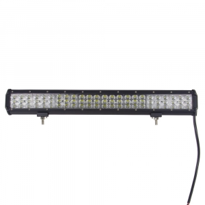 LED svetelná rampa - prehnutá 63x3W LED / 10-30V / ECE R10 (574x91x65mm)