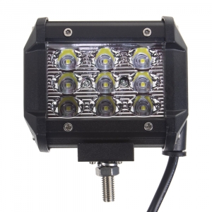 LED pracovné svetlo - 9x3W LED / 10-30V / ECE R10 (96x91x65mm)