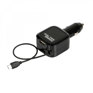 Micro USB nabíjačka s 1 USB portom – rýchle nabíjanie – 3100 mA – 12 / 24V