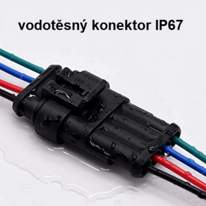 10-dielna sada vodotesných konektorov IP67