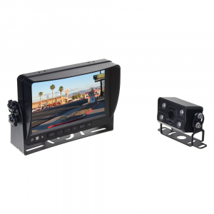 AHD kamerový systém 12V / 24V s DVR - 7" LCD / 2 x 4PIN vstup / DVR / kamera / 15m kabel / CZ menu