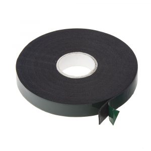 Oboustranná lepící páska - 12mm x 5m / černá