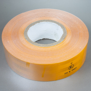 Reflexní páska - 5cm oranžová samolepící (45,7m)