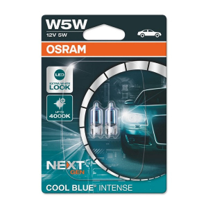 Autožiarovka T10 / W5W / 5W - OSRAM COOL BLUE INTENSE (2ks)