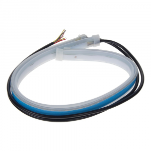 LED pásek - dynamické blinkry oranžové/poziční světla bílé (45cm)