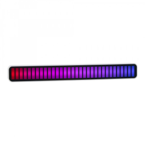 LED ambientné osvetlenie RGB do USB - Bluetooth (20cm)