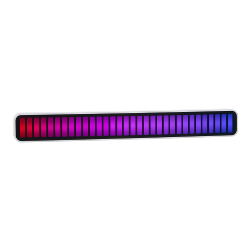LED ambientné osvetlenie RGB do USB, bluetooth, 20cm 