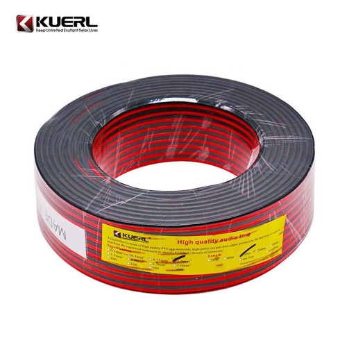50m čierno-červený kábel 2x1,5mm