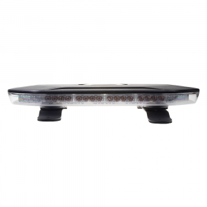 Mini LED rampa - oranžová / 96x LED / 10-30V / ECE R65,R10 / pevná montáž (381x220x50mm)