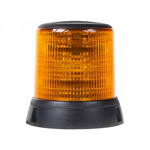 LED maják - oranžový / 32x LED / 10-30V / ECE R65 / pevná montáž (ø 111x123mm)