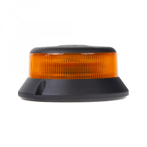LED maják - oranžový / 92x LED / 10-30V / ECE R65 / magnet (ø 110x51mm)