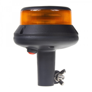 LED maják - oranžový / 92x LED / 10-30V / ECE R65 / na tyč (ø 110x51mm)
