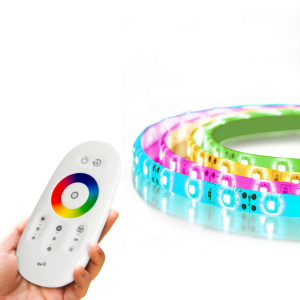RGB LED pás - "MagicControl" - 5 m - 100+ programov , dotykový ovládač - IP65 