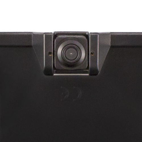 Senzor zabudovaný v podložke ŠPZ s kamerou