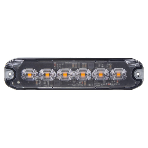PROFI SLIM výstražné LED svetlo vonkajšie, oranžové, 12-24V, ECE R65 
