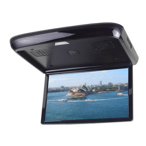 Stropný LCD monitor 13,3" čierny s OS. Android HDMI/USB, diaľkové ovládanie 