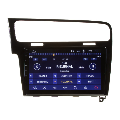 Ovládanie autorádia pre VW Golf 7 s 10,1" LCD, Android 11.0, WI-FI, GPS, Carplay,Mirror link, Bluetooth,2x USB