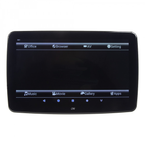 Set LCD monitorov 11,6" OS Android/USB/SD s držiakom na opierku pre Mercedes-Benz 